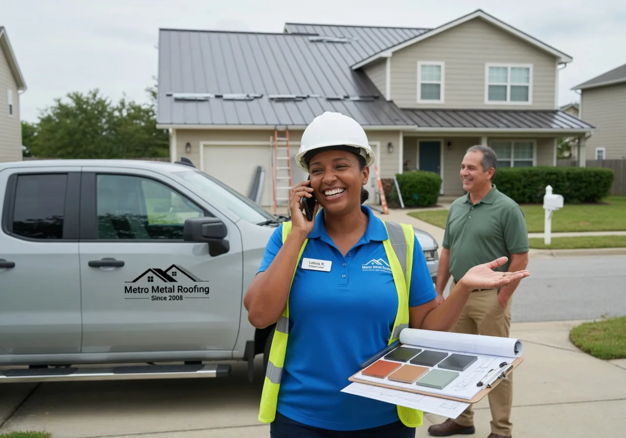 Storm Damage Metal Roof Repair in West Chesterfield, NH